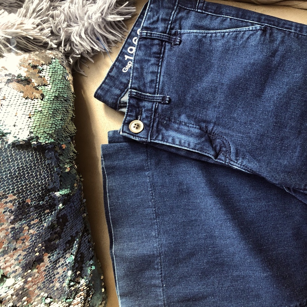 Gap 1969 Medium Wash Modern Trousers